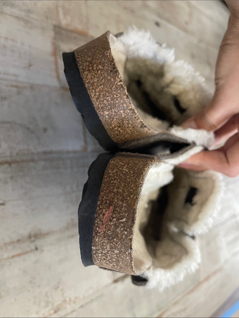‼️SOLD‼️Birkenstock Stone Coin Gray Boston Clogs☕️ - Picture 8 of 16